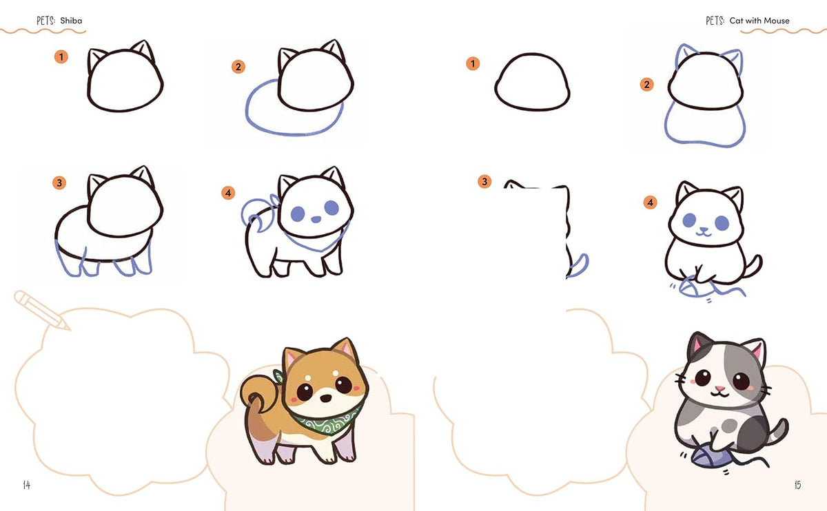 So Kawaii!: 100 adorable animals to draw step-by-step (Draw 100)