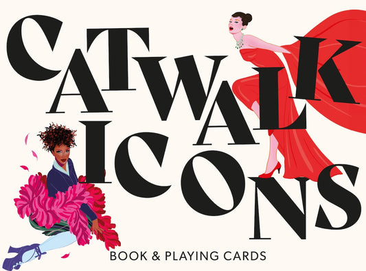 Catwalk Icons: Book & Playing Cards Box Set