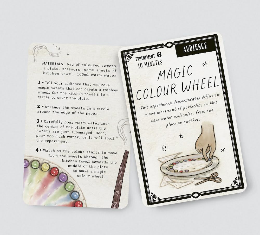 The Wizard's Box of Science Experiments: 25 magical activity cards