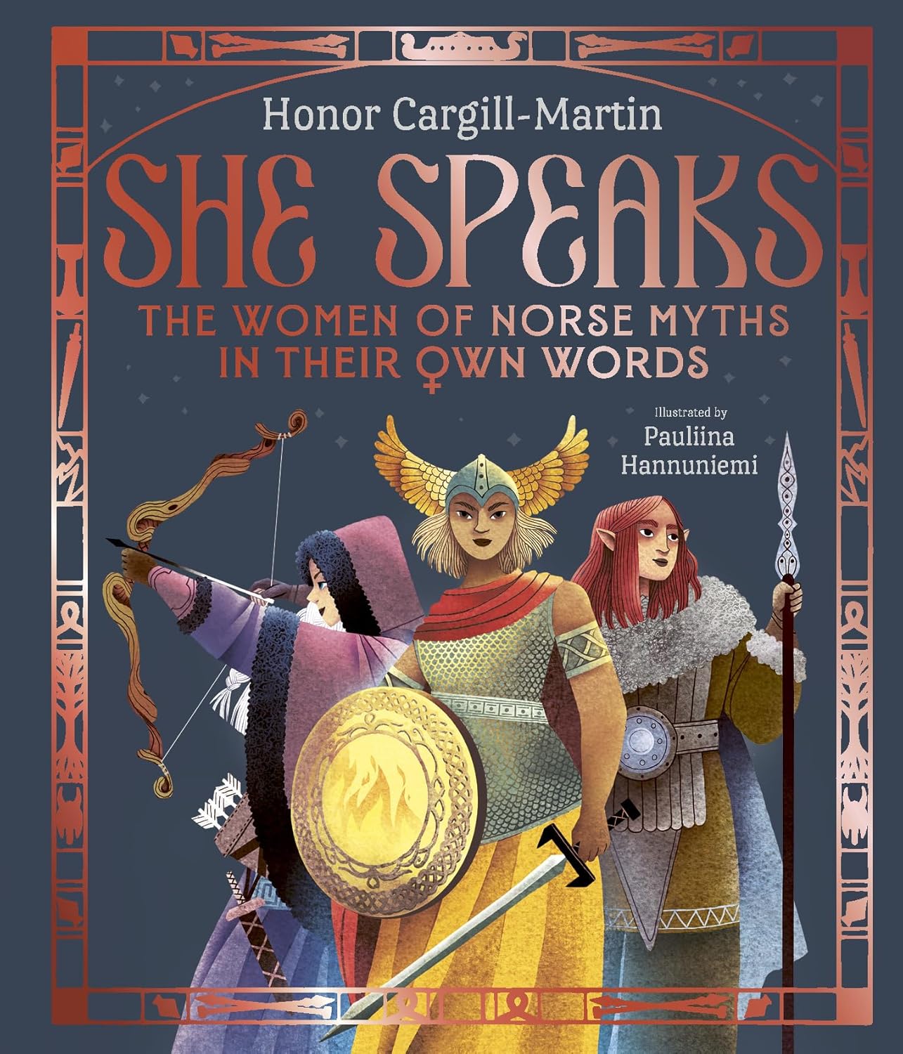 She Speaks: The Women of Norse Myths in their Own Words (Hardcover)
