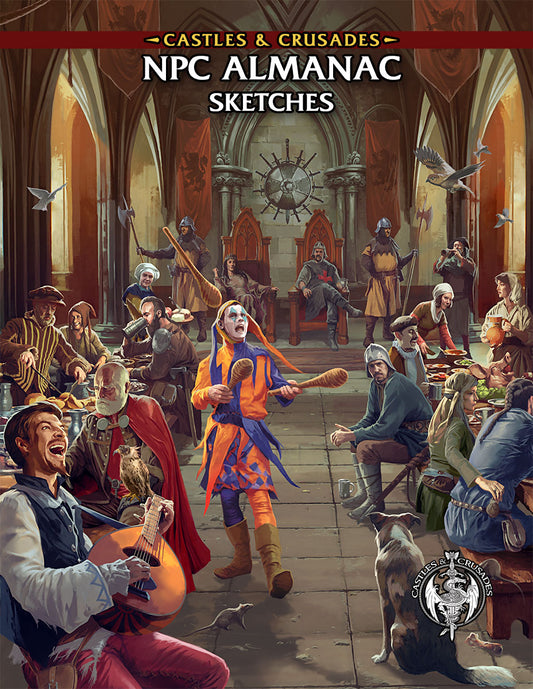 Castles & Crusades: NPC Almanac - Sketches