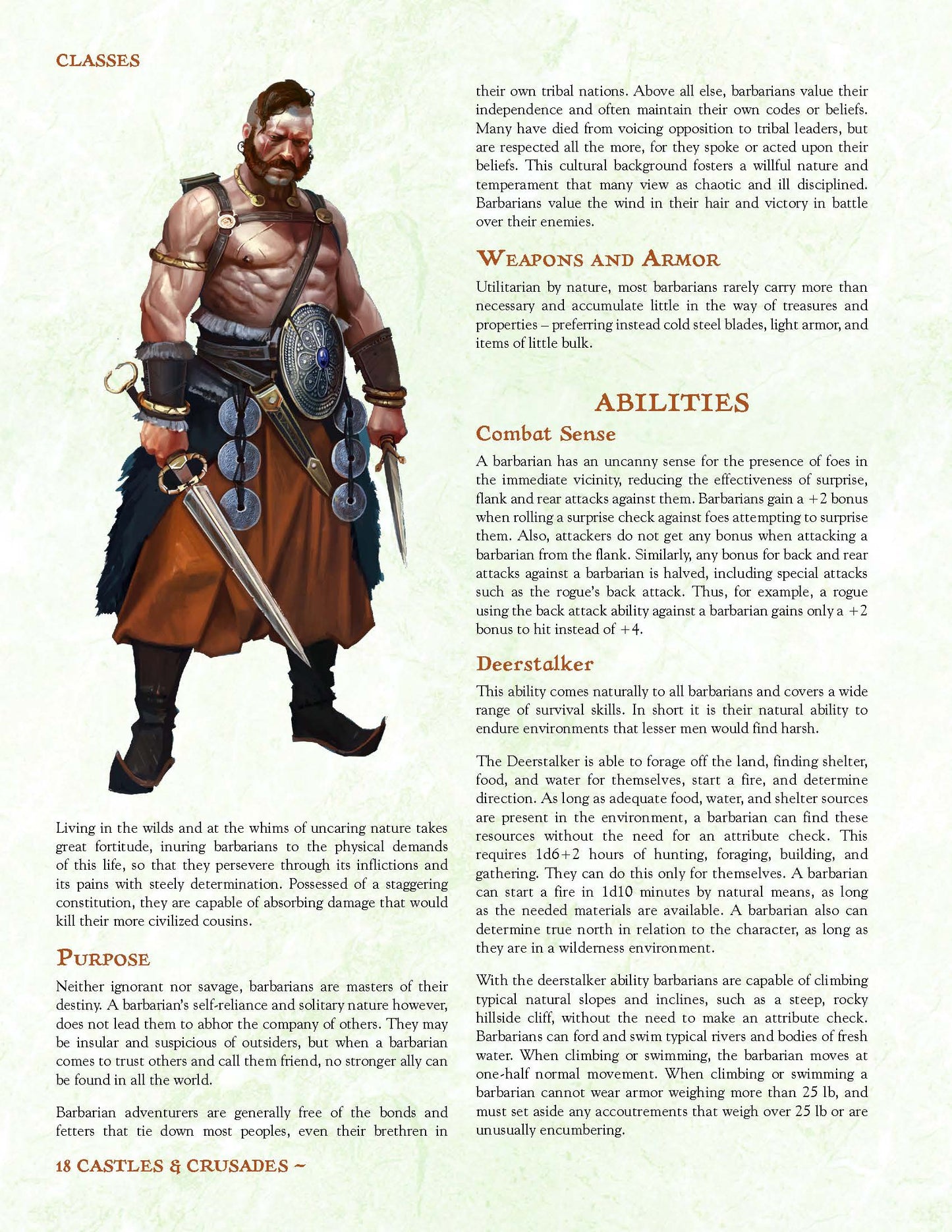 Castles & Crusades: Players Handbook