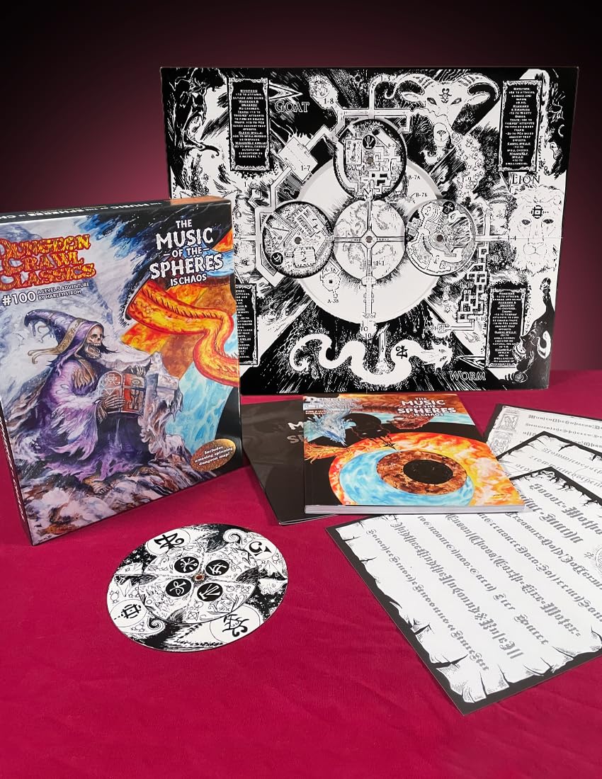 Dungeon Crawl Classics RPG: #100 - The Music of the Spheres is Chaos (Boxed Set)