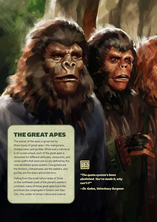 The Planet of the Apes RPG: Core Rulebook
