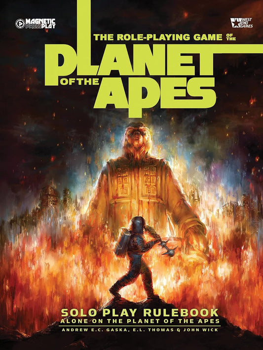 Planet of the Apes RPG: Solo Play Rulebook