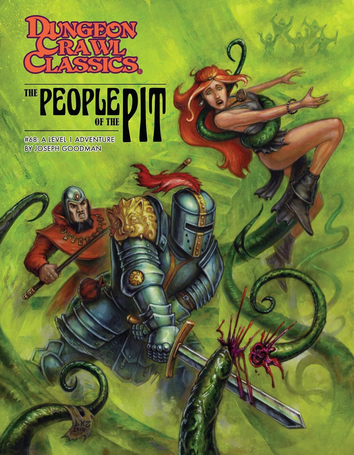 Dungeon Crawl Classics RPG: #68 People of the Pit (Hardcover)