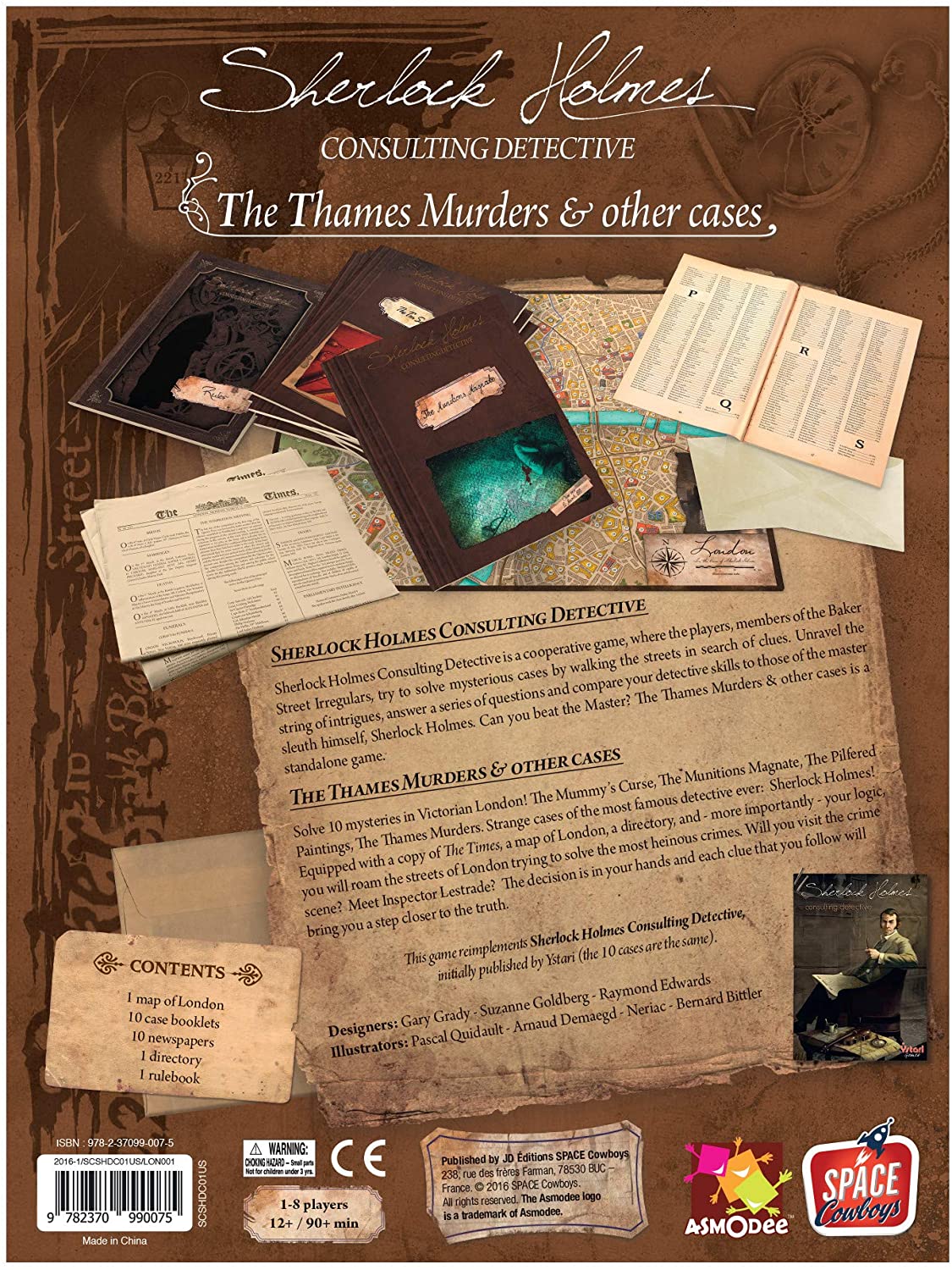 Sherlock Holmes Consulting Detective: The Thames Murders & Other Cases