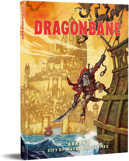 Dragonbane RPG: Arkand - City of Waves & Flames