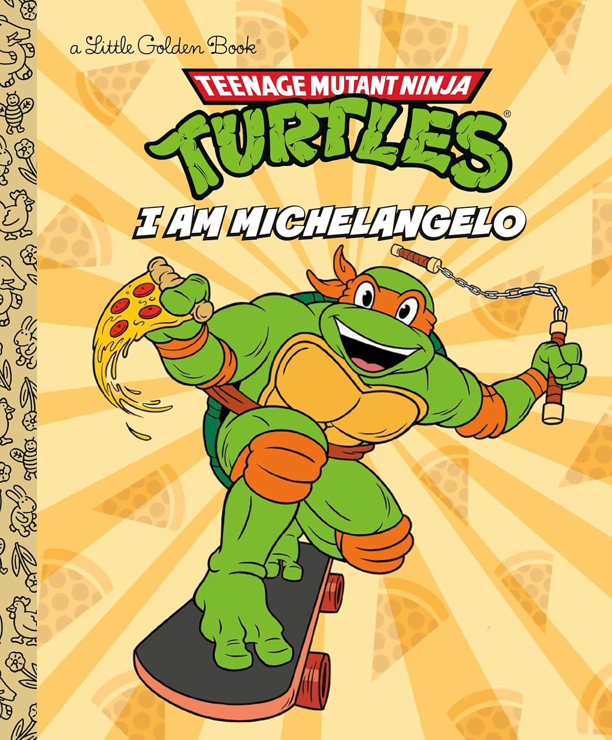 I Am Michelangelo (Teenage Mutant Ninja Turtles) (Little Golden Book)