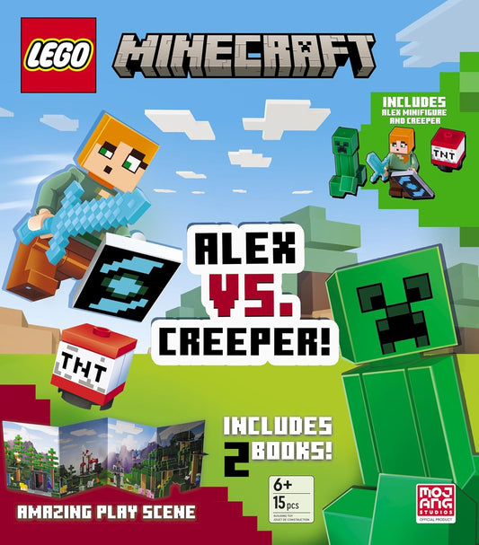 Alex vs. Creeper (LEGO Minecraft): Landscape Activity Box