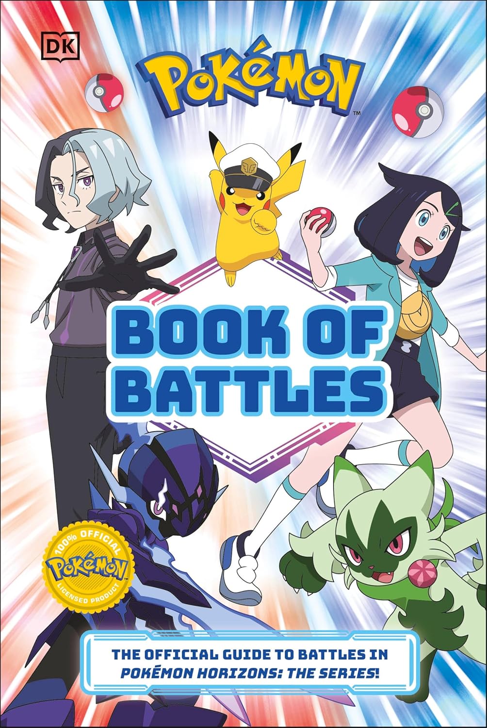 Pokémon Book of Battles: The Official Guide to Battles in Pokémon Horizons The Series (Hardcover)