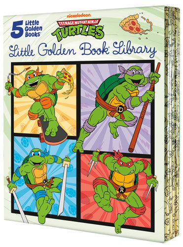 Teenage Mutant Ninja Turtles Little Golden Book Library (Hardcover)