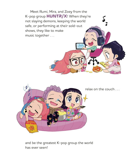 For the Fans! (KPop Demon Hunters): Official Storybook (Little Golden Book)