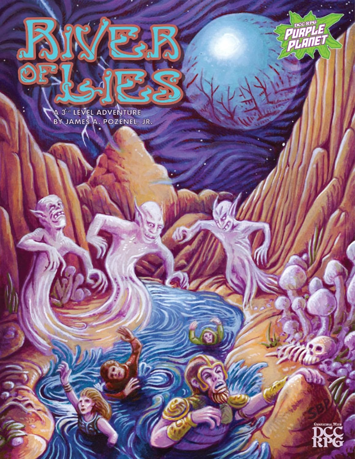 Dungeon Crawl Classics: Purple Planet Adventure - River of Lies
