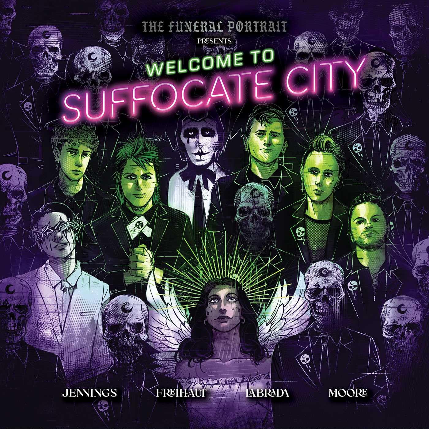 The Funeral Portrait Presents: Welcome To Suffocate City (Hardcover)