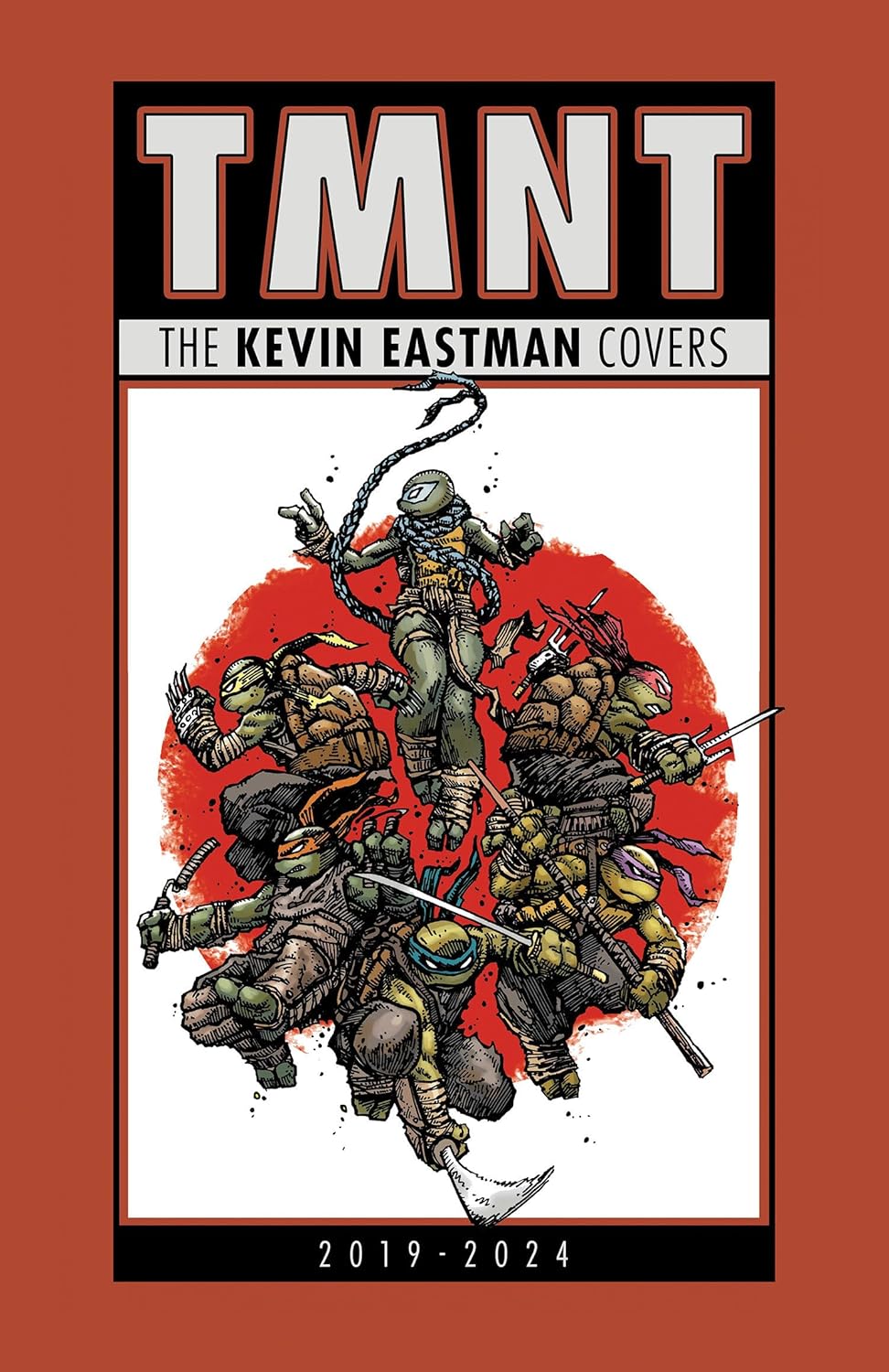 Teenage Mutant Ninja Turtles: The Kevin Eastman Covers (2019-2024) (Hardcover)