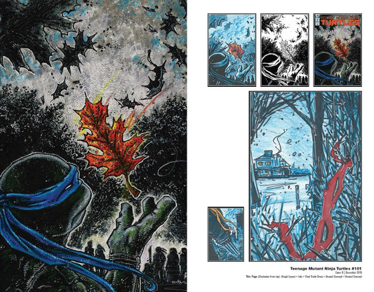 Teenage Mutant Ninja Turtles: The Kevin Eastman Covers (2019-2024) (Hardcover)