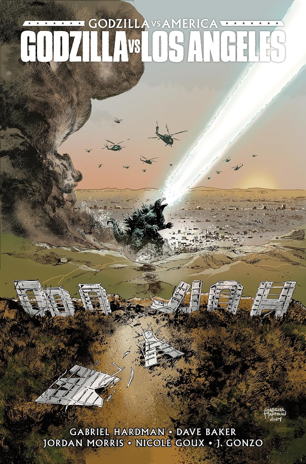 Godzilla Vs. America: Los Angeles (Hardcover)