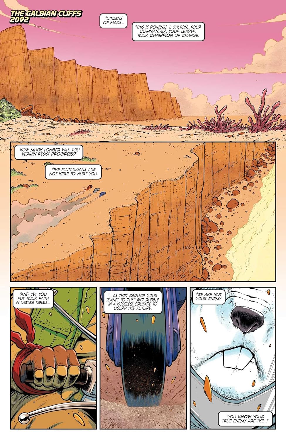 Biker Mice from Mars Vol. 1: Red Planet Panic