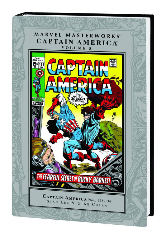 Marvel Masterworks: Captain America 5 (Hardcover)