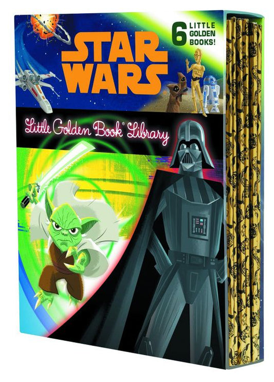 Little Golden Book: Star Wars Library - The Phantom Menace; Attack of the Clones; Revenge of the Sith; A New Hope; The Empire Strikes Back; Return of the Jedi