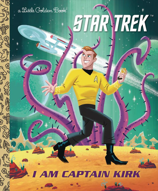 Little Golden Book: I Am Captain Kirk