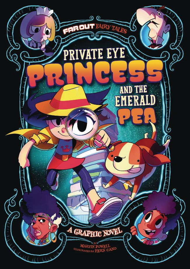 Private Eye Princess and the Emerald Pea: A Graphic Novel (Far Out Fairy Tales)