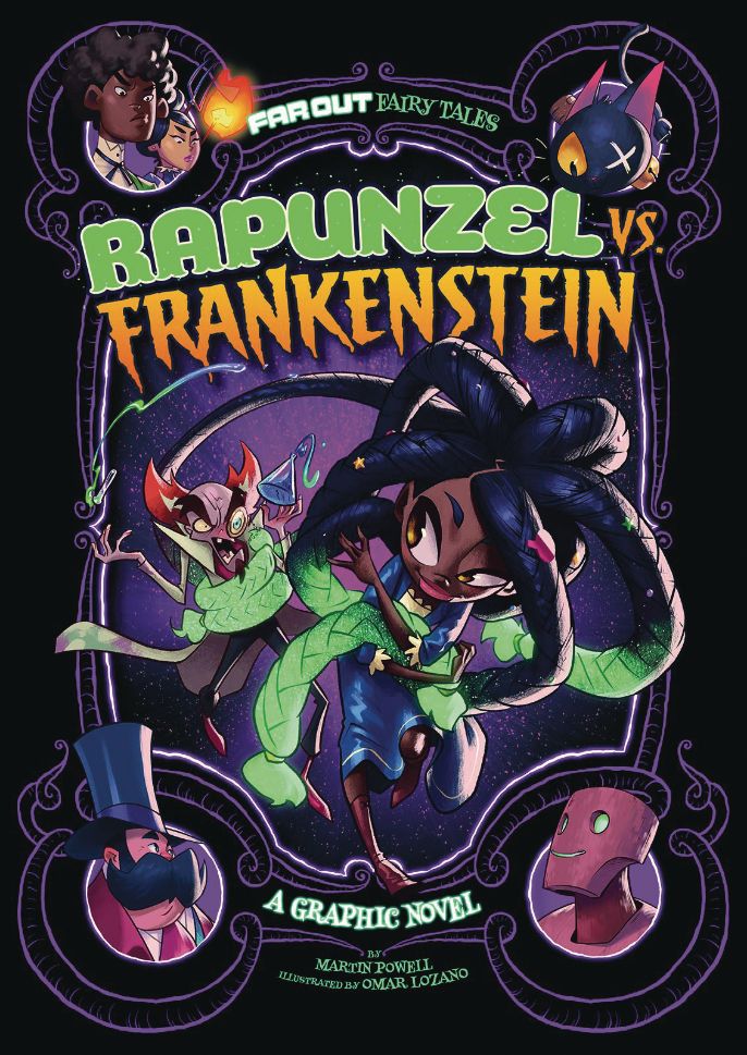 Rapunzel vs. Frankenstein: A Graphic Novel (Far Out Fairy Tales)