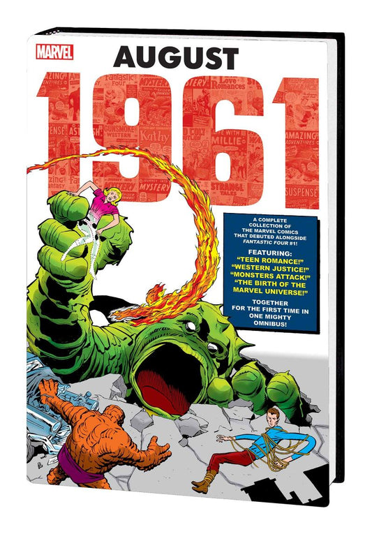 Marvel: August 1961 Omnibus Kirby VARIANT (Hardcover)