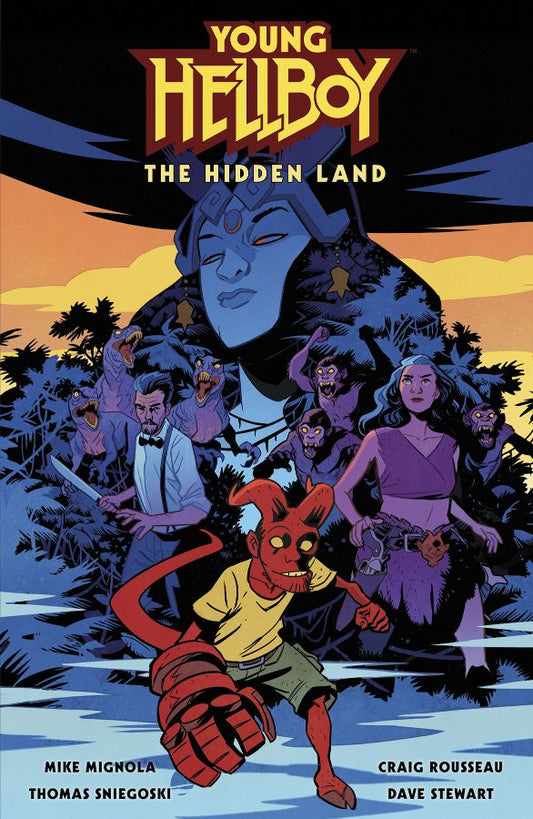 Young Hellboy: The Hidden Land (Hardcover)