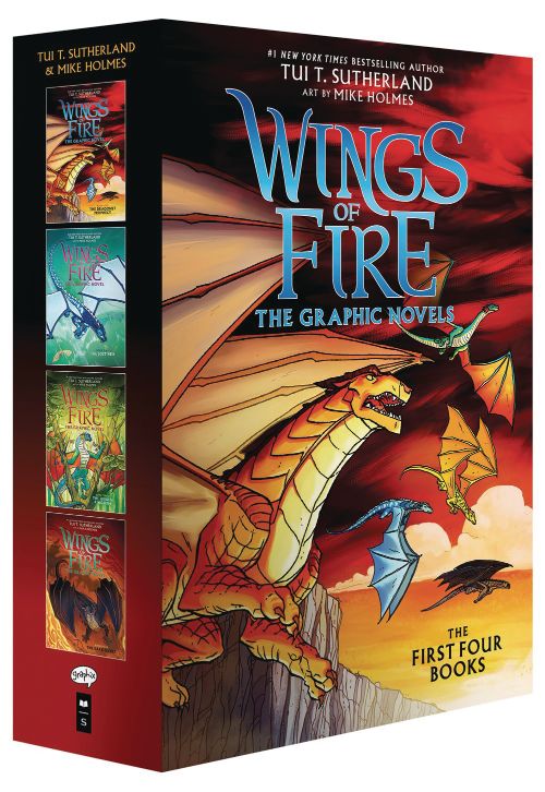 Wings of Fire Graphix Box Set (Books 1-4)