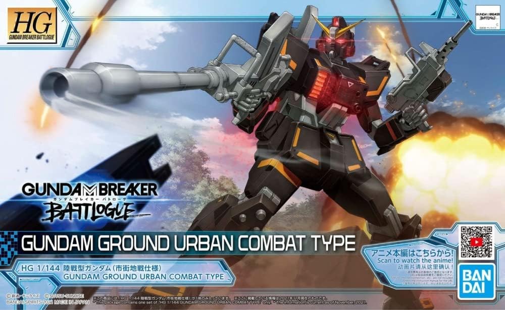 Gundam Model Kit: GBB 1/144 Gundam Ground Urban Combat Type