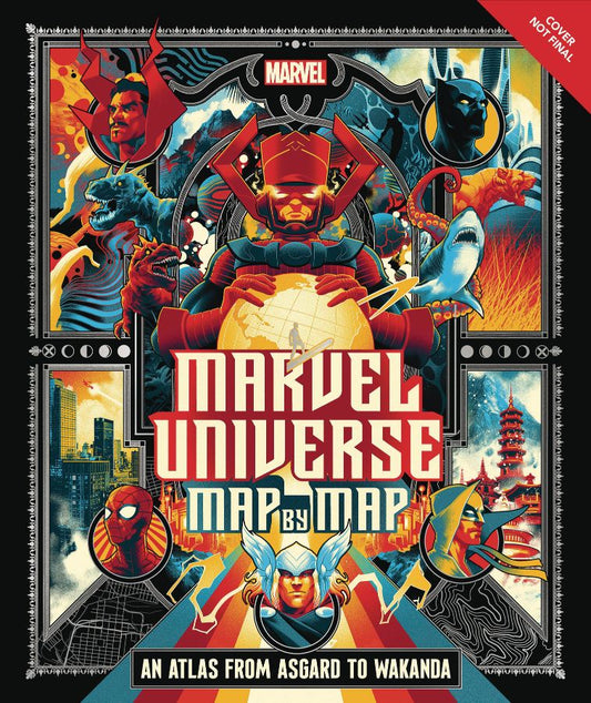 Marvel Universe Map By Map (Hardcover)