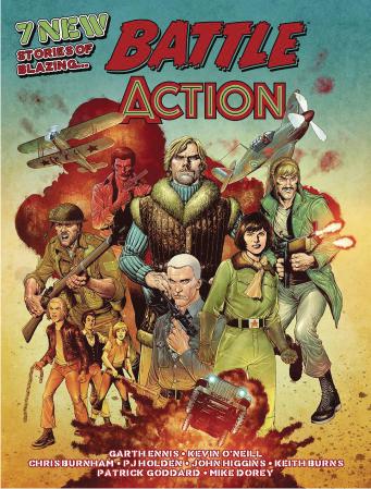 Battle Action: New War Comics by Garth Ennis (Hardcover)