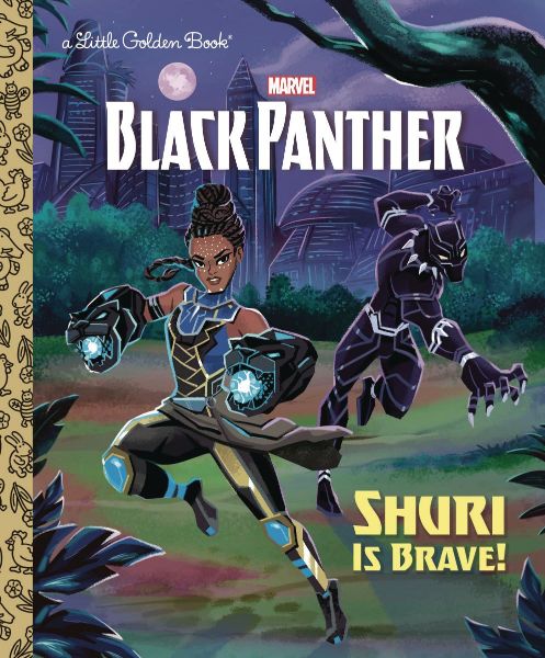 Little Golden Book: Marvel Black Panther - Shuri is Brave!