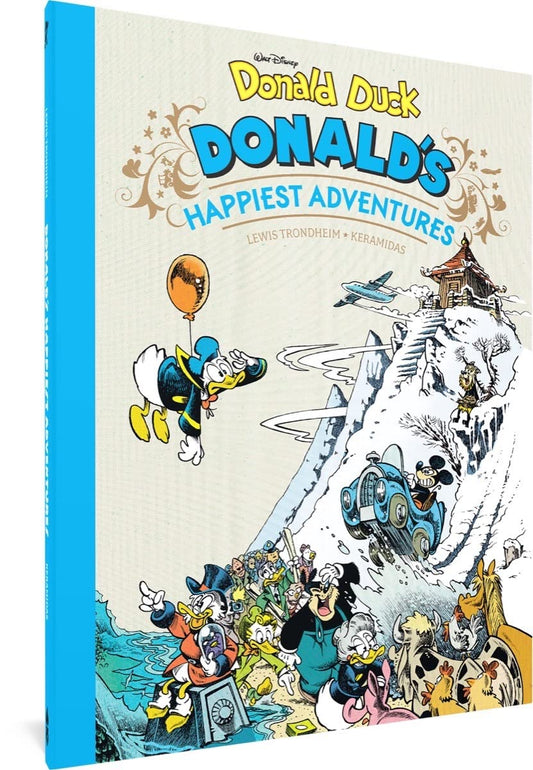 Walt Disney's Donald Duck: Donald's Happiest Adventures (Hardcover)