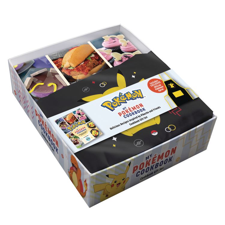 My Pokémon Cookbook Gift Set [Apron]: Delicious Recipes Inspired by Pikachu and Friends