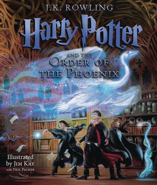 Harry Potter and the Order of the Phoenix: The Illustrated Edition (Harry Potter, Book 5) (Hardcover)