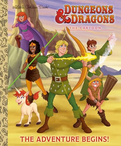 Little Golden Book: Dungeons & Dragons - The Adventure Begins!