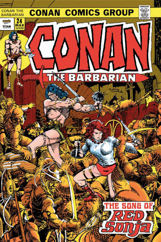 Conan the Barbarian: The Original Comics Omnibus Volume 1 (Direct Market Variant Hardcover)