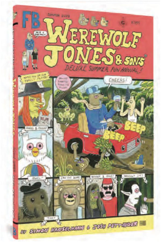 Werewolf Jones & Sons Deluxe Summer Fun Annual (Hardcover)
