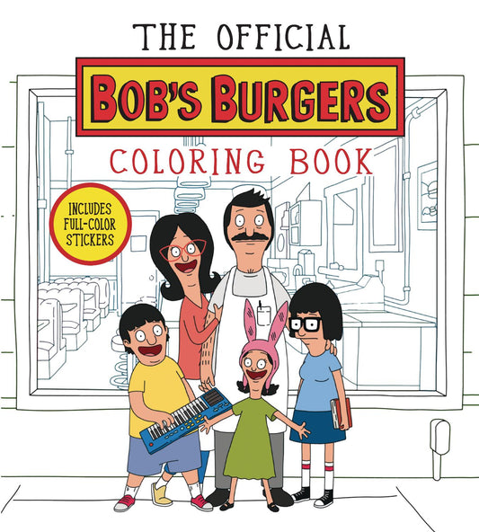 The Official Bob's Burgers Coloring Book