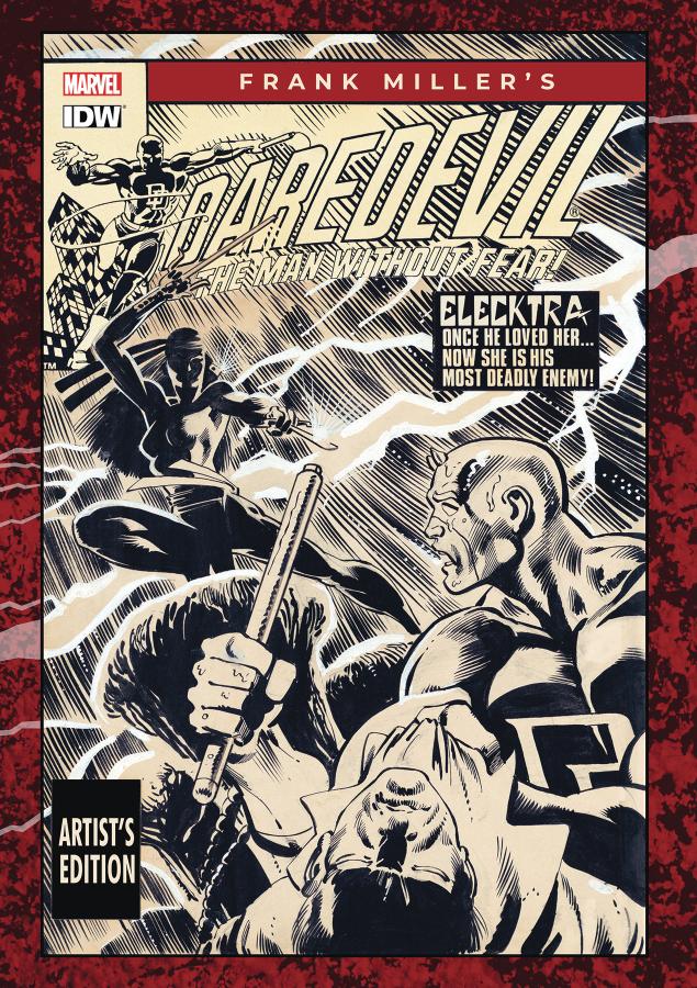Frank Miller's Daredevil Artist's Edition (Artist Edition) (Hardcover)
