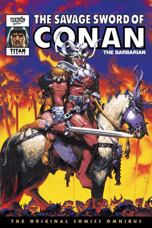 Savage Sword of Conan the Barbarian: Direct Market Edition, Volume 9 (Hardcover)