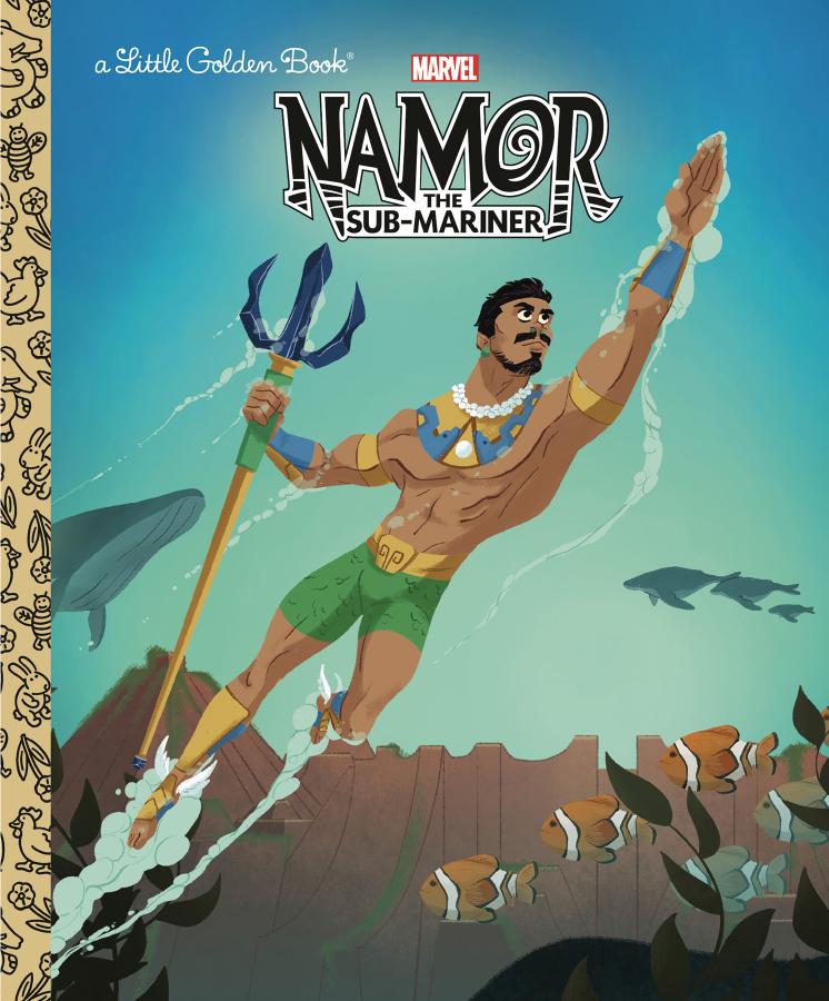 Little Golden Book: Marvel - Namor the Sub-Mariner