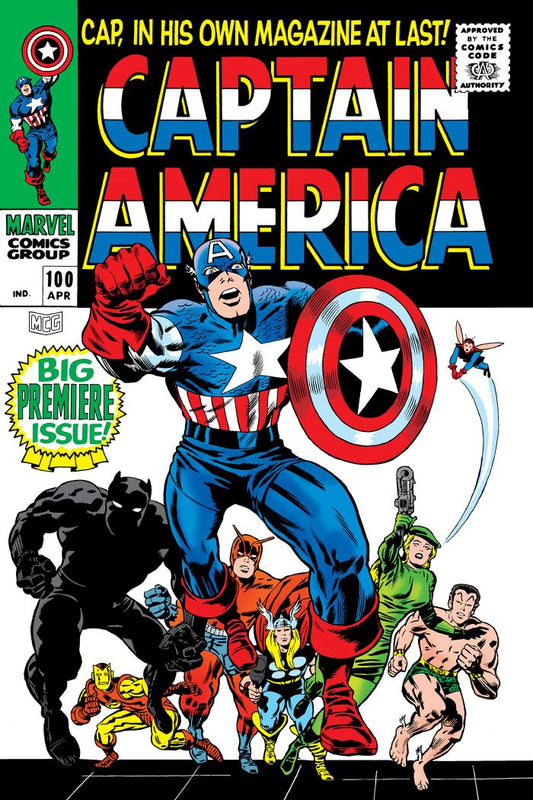 Mighty Marvel Masterworks Captain America, Vol. 3: To Be Reborn (DM Variant Cover)