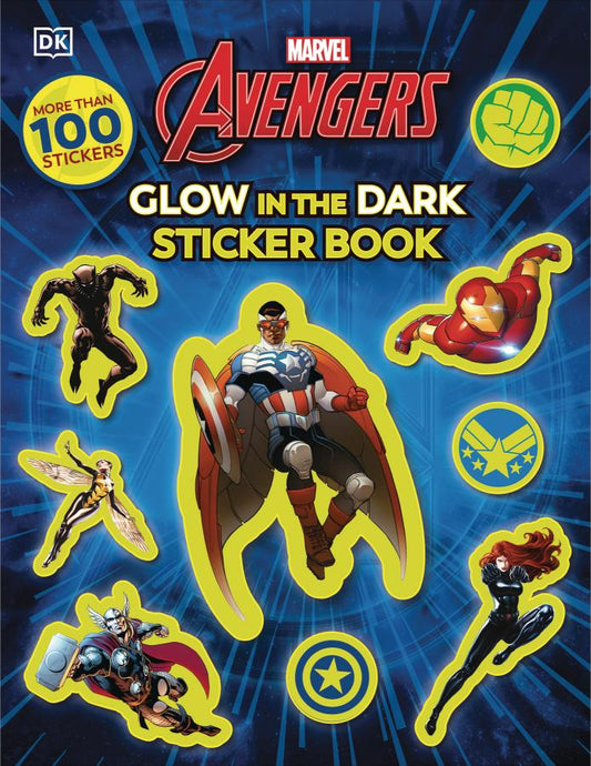 Marvel Avengers Glow in the Dark Sticker Book: With More Than 100 Stickers