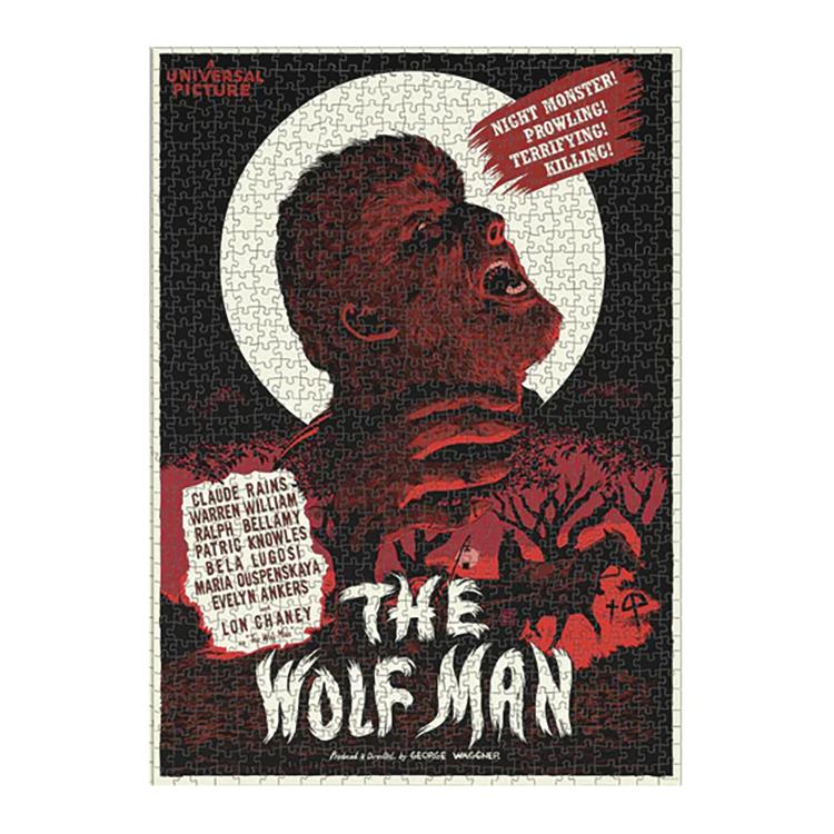 The Wolf Man By Francesco Francavilla 1000 Piece Puzzle