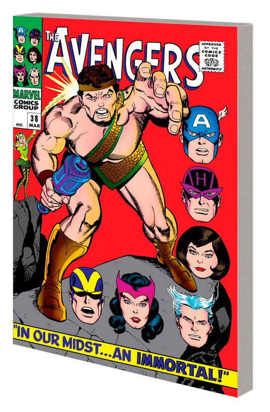 Mighty Marvel Masterworks: The Avengers Vol. 4 - The Sign of The Serpent (Direct Market Variant)