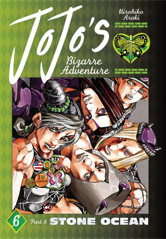 JoJo's Bizarre Adventure: Part 6--Stone Ocean, Vol. 6 (Hardcover)